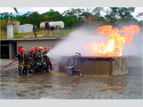 Curso de primeiros socorros e combate a incêndio