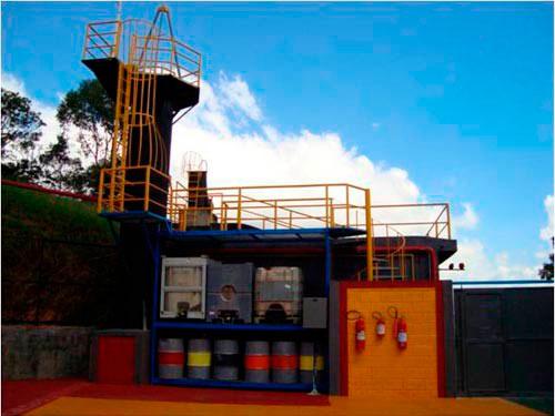 Treinamento de emergência química