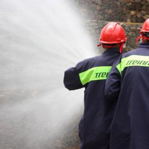 Curso de treinamento de combate a incêndio